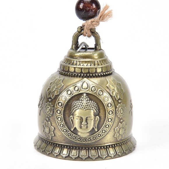 Bronze good LUCK Feng shui dragon, elephant, or Buddha bell - Picture 2 of 11